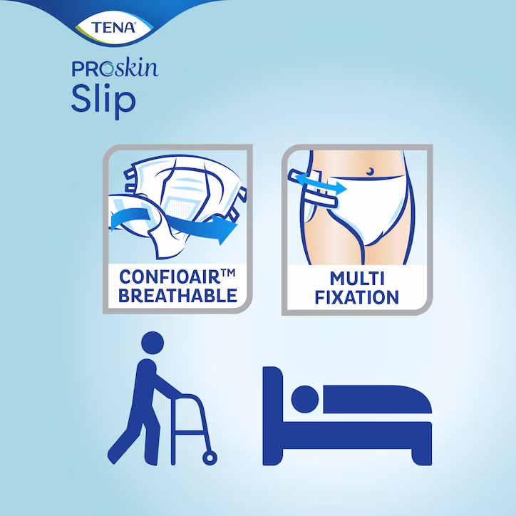 TENA Slip Maxi packaging detail